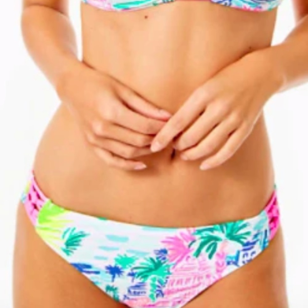 Lilly Pulitzer lita lattice bottom private island